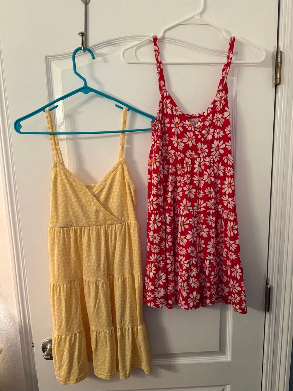 Hollister Yellow and Red Floral Dress